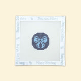 Lifestyle Just a Little Tied // Needlepoint 