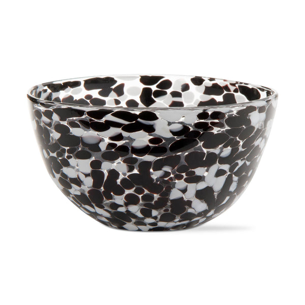 Accent Table Black Confetti Bowl 