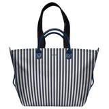 The Canvas Go-Tote - Navy Stripe 