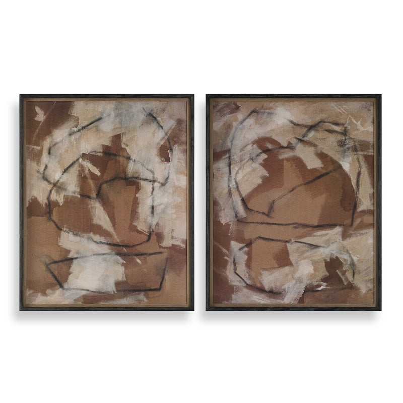 Wall Art Rush & Dash Framed Prints // Set of 2 