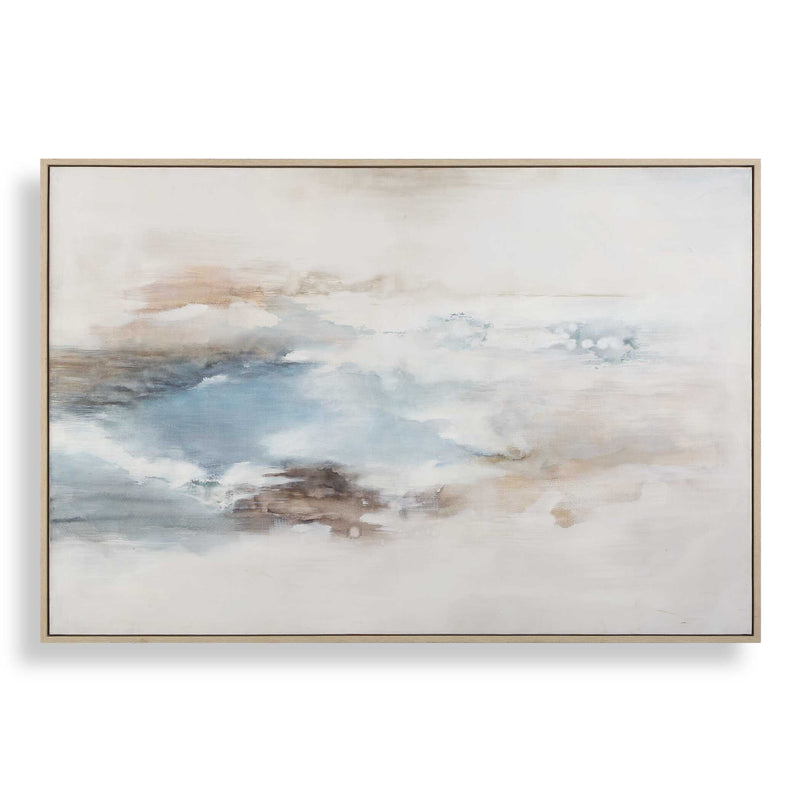 Wall Art Chasing Blue Coastal Canvas Art 