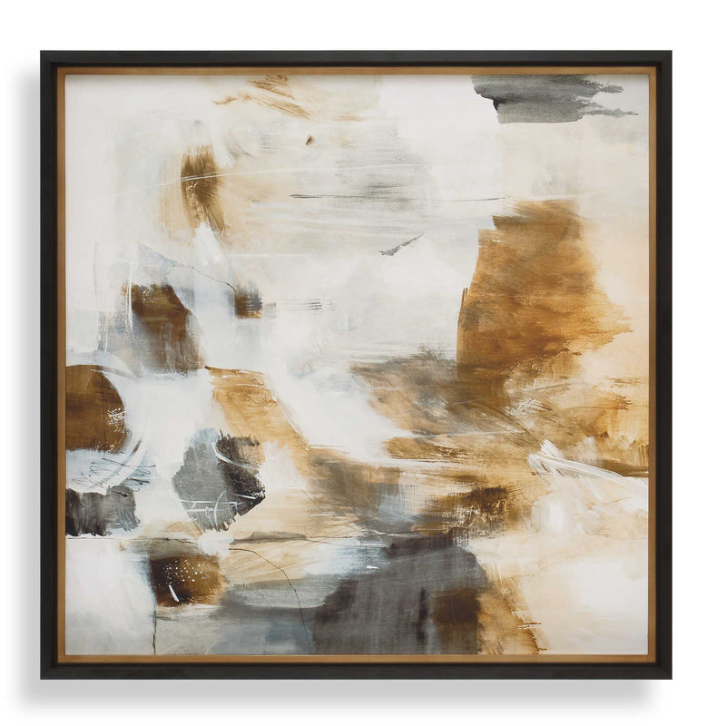 Wall Art Ancient Story Framed Abstract Print 