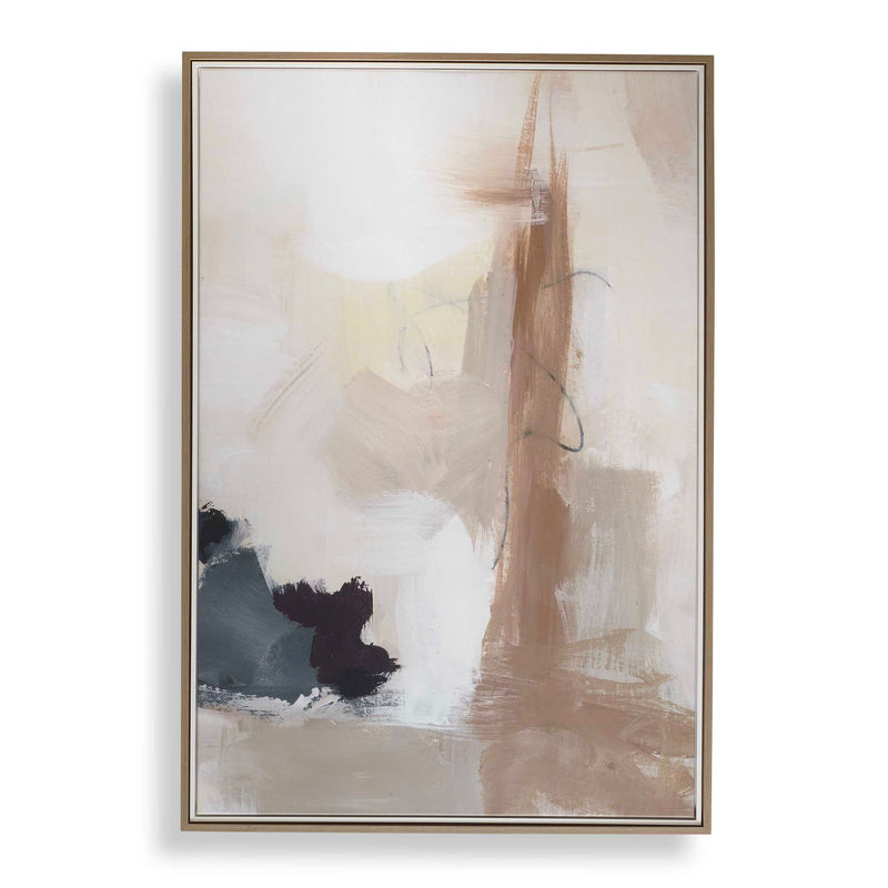 Wall Art Bluster Framed Abstract Canvas 