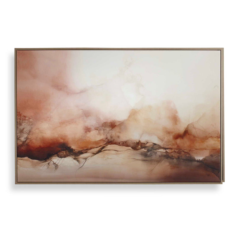 Wall Art Rise Framed Modern Canvas 