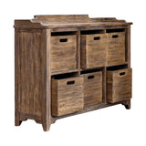 Accent Cabinets Ardusin Driftwood Hobby Cupboard 
