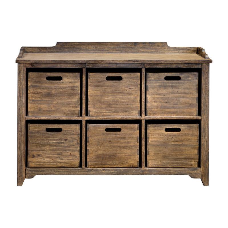 Accent Cabinets Ardusin Driftwood Hobby Cupboard 