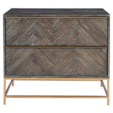 Accent Cabinets Armistead Dark Walnut Drawer Chest 