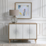 Accent Cabinets Dani 4 Door White Cabinet 