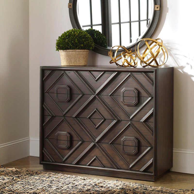Accent Cabinets Mindra Drawer Chest 