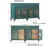 Accent Cabinets Oksana Wooden Credenza 
