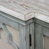 Accent Cabinets Sophie 4 Door Grey Cabinet 