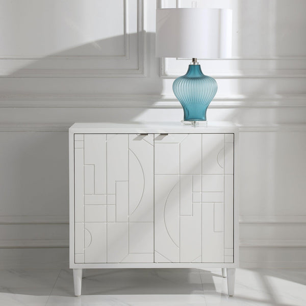 Accent Cabinets Stockholm White 2 Door Cabinet 