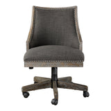 Accent Chairs & Armchairs Aidrian Charcoal Desk Chair 