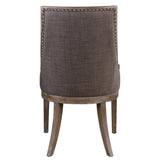 Accent Chairs & Armchairs Aidrian Accent Chair // Charcoal Gray 