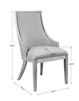 Accent Chairs & Armchairs Aidrian Accent Chair // Charcoal Gray 