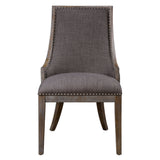 Accent Chairs & Armchairs Aidrian Accent Chair // Charcoal Gray 