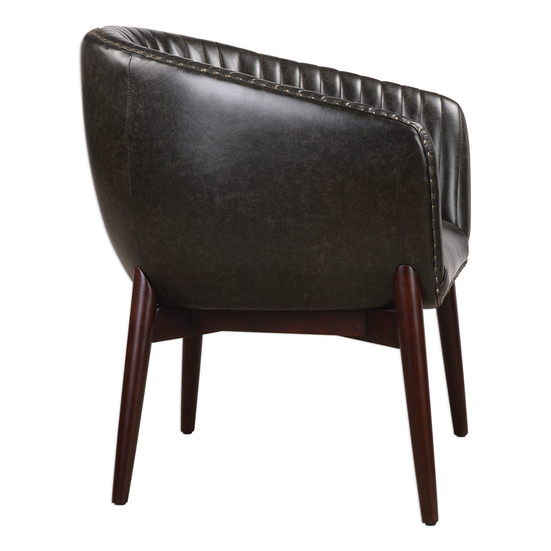 Accent Chairs & Armchairs Anders Faux Leather Accent Chair 