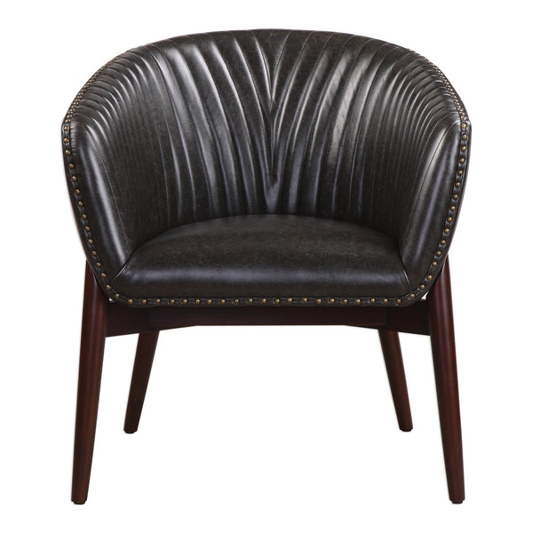 Accent Chairs & Armchairs Anders Faux Leather Accent Chair 