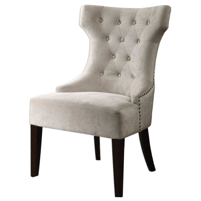 Accent Chairs & Armchairs Arlette Tufted Wing Chair 