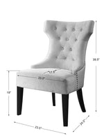 Accent Chairs & Armchairs Arlette Tufted Wing Chair 