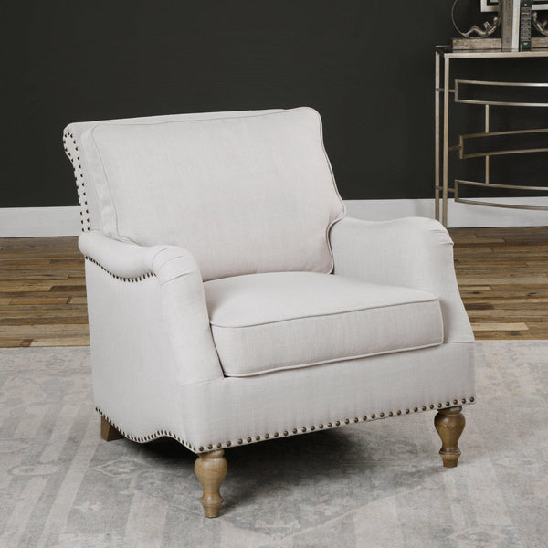 Accent Chairs & Armchairs Armstead Armchair // Antique White 