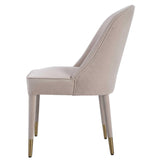 Accent Chairs & Armchairs Brie Armless Chair Set Of 2 // Champagne 