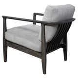 Accent Chairs & Armchairs Brunei Modern Accent Chair // Gray Corduroy 