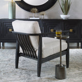 Accent Chairs & Armchairs Brunei Accent Chair // White Corduroy 