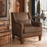 Accent Chairs & Armchairs Clay Leather Armchair 