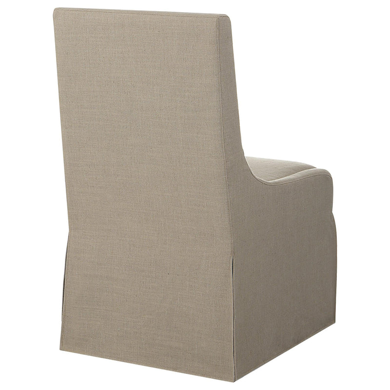 Accent Chairs & Armchairs Coley Armless Chair // Tan 