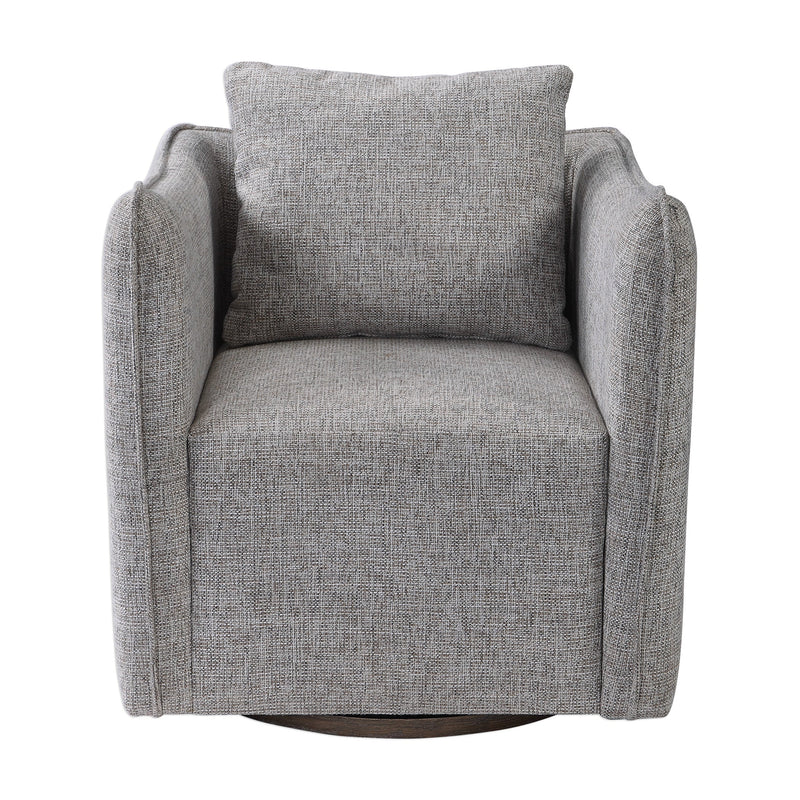 Accent Chairs & Armchairs Corben Swivel Chair // Gray 