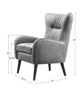 Accent Chairs & Armchairs Dax Mid-Century Accent Chair 