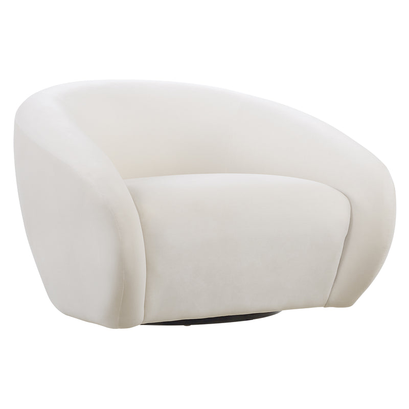 Accent Chairs & Armchairs DeSoto Cream Swivel Chair 