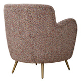 Accent Chairs & Armchairs Gemstone Confetti Toned Accent Chair 