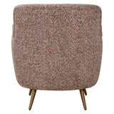 Accent Chairs & Armchairs Gemstone Confetti Toned Accent Chair 