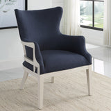 Accent Chairs & Armchairs Gordonston Fabric Accent Chair // Blue 