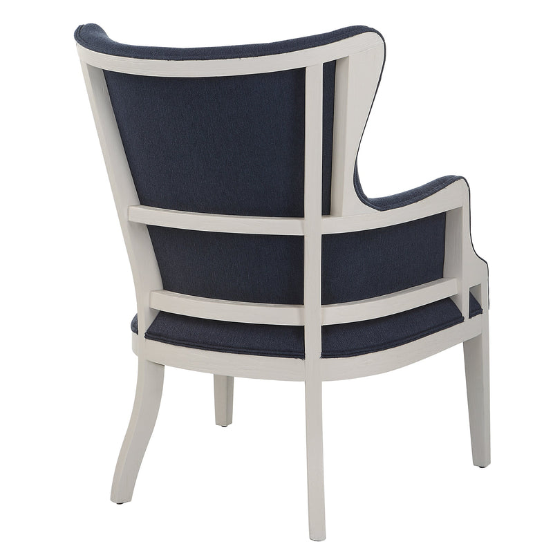 Accent Chairs & Armchairs Gordonston Fabric Accent Chair // Blue 