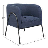 Accent Chairs & Armchairs Jacobsen Barrel Chair // Denim 