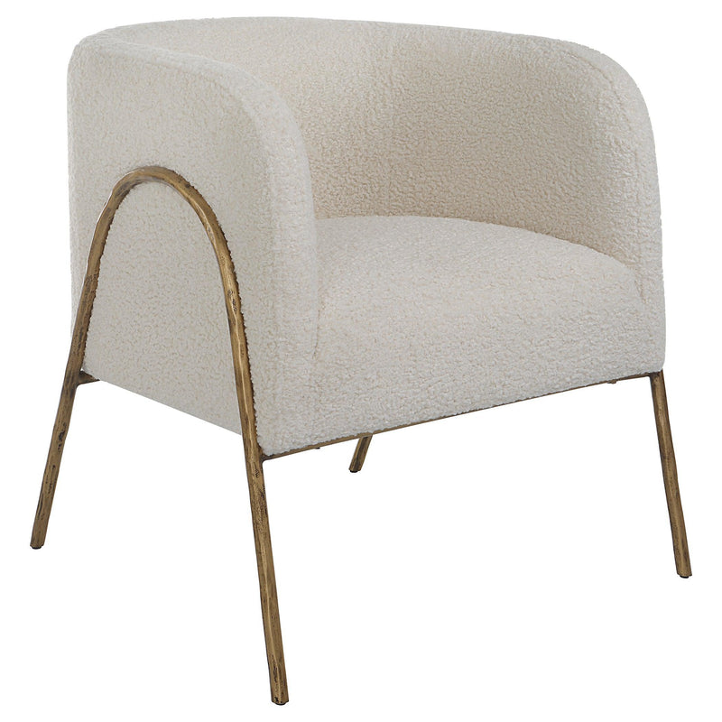 Accent Chairs & Armchairs Jacobsen Accent Chair // Off White Shearling 