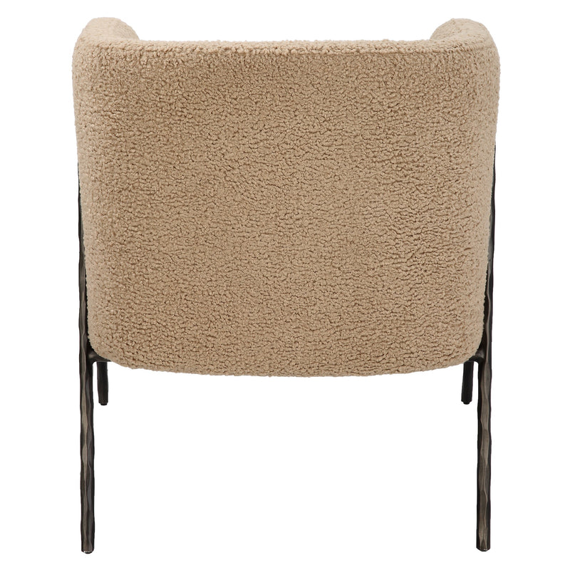 Accent Chairs & Armchairs Jacobsen Barrel Chair // Tan Shearling 