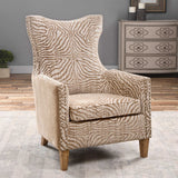 Accent Chairs & Armchairs Kiango Animal Pattern Armchair // Zebra 