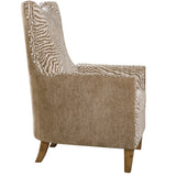 Accent Chairs & Armchairs Kiango Animal Pattern Armchair // Zebra 