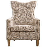 Accent Chairs & Armchairs Kiango Animal Pattern Armchair // Zebra 