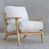 Accent Chairs & Armchairs Laid Back Sheepskin Accent Chair 