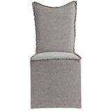 Accent Chairs & Armchairs Narissa Armless Chairs Set Of 2 // Grey 