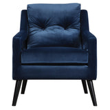 Accent Chairs & Armchairs O'Brien Armchair // Blue Velvet 