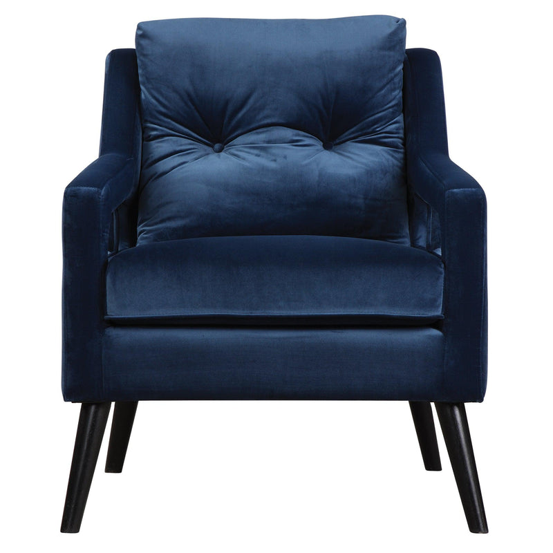 Accent Chairs & Armchairs O'Brien Armchair // Blue Velvet 