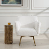 Accent Chairs & Armchairs Oasis White Swivel Chair 