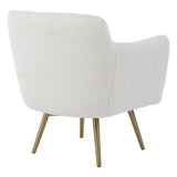Accent Chairs & Armchairs Oasis White Swivel Chair 