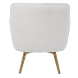 Accent Chairs & Armchairs Oasis White Swivel Chair 